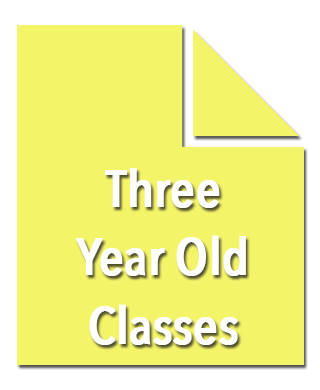 3 Year Old Classes Registration